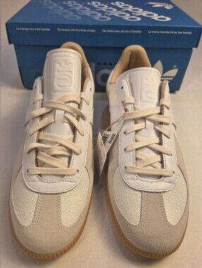 BNIB Adidas BW Army Luxe Men’s Cream White Gum Classic Sneakers